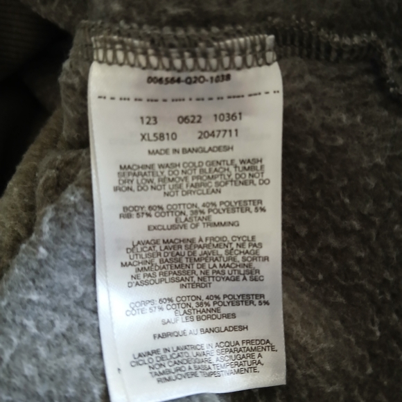 Columbia Mens Gray Half Zip Mock Neck Pullover Sweatshirt Medium - Picture 7 of 10